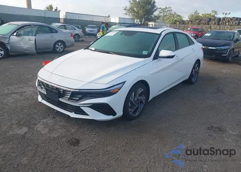 2025 Hyundai Elantra Limited from USA, damaged, VIN KMHLP4DG0SU908558